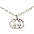 Gucci Interlocking Chain Pendant Silver