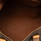 Louis Vuitton for Monogram Speedy 35 Boston Bag Brown Leather — view 4