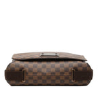 Louis Vuitton Damier Ebene Brooklyn GM Crossbody Shoulder Bag Brown Leather — view 3