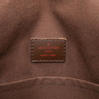 Louis Vuitton Damier Ebene Brooklyn GM Crossbody Shoulder Bag Brown Leather — view 6