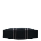 Hermes Fourre Tout MM Tote Black Gray Canvas — view 3