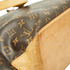 Louis Vuitton Monogram Cabas Piano Tote Shoulder Bag Brown Leather — view 7