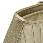 Saint Laurent Cassandra YSL Logo Crossbody Chain Wallet Shoulder Bag Gold — view 4