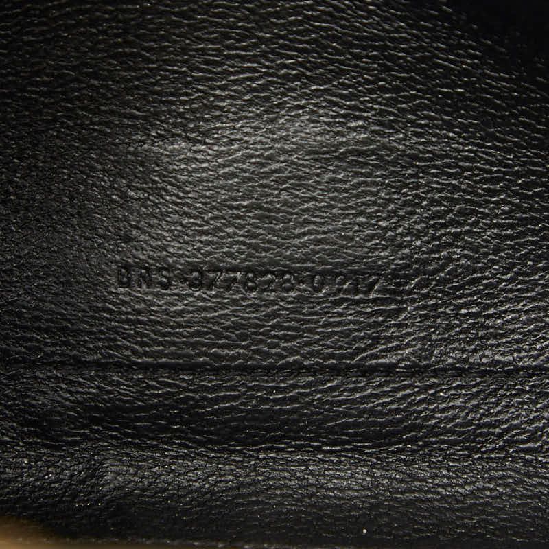Saint Laurent Cassandra YSL Logo Crossbody Chain Wallet Shoulder Bag Gold — view 8