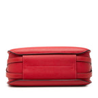 Hermes Harness Shoulder Bag Red Swift Veau — view 3