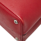 Prada Tote Red Saffiano Leather — view 6