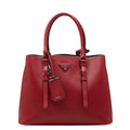 Prada Tote Red Saffiano Leather