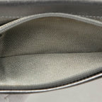 Chanel Mademoiselle Line CC Logo Wallet Black Lambskin — view 6