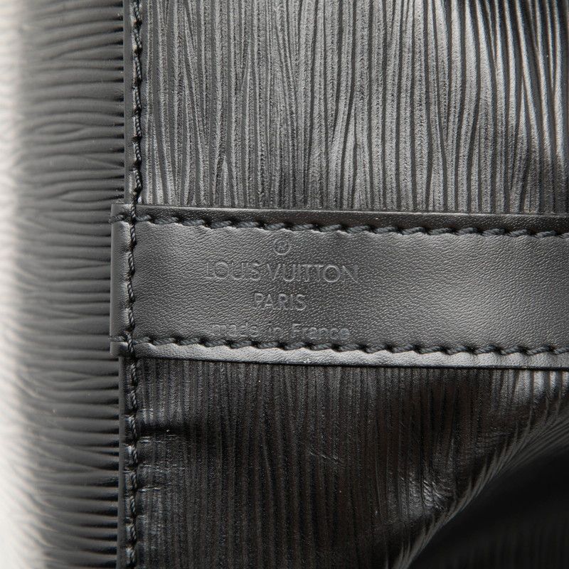 Louis Vuitton Epi Petit Noe Shoulder Bag Noir Black Leather — view 5