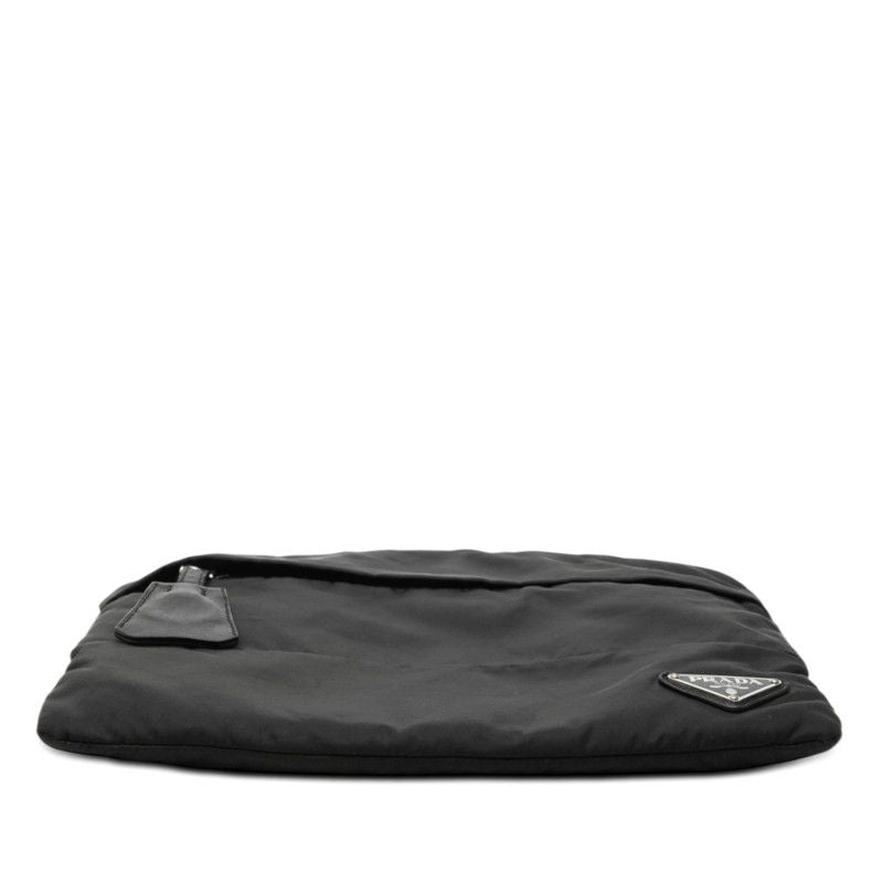 Prada Crossbody Shoulder Bag Black Nylon — view 3