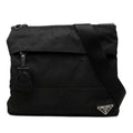 Prada Crossbody Shoulder Bag Black Nylon