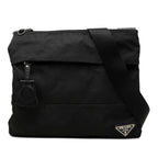 Prada Crossbody Shoulder Bag Black Nylon