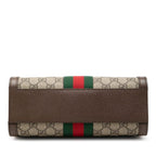 Gucci GG Supreme Ophidia Small 2-Way Shoulder Bag Beige Brown Leather — view 3