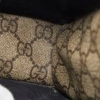 Gucci GG Supreme Dionysus Chain Shoulder Bag Beige Black Suede Leather — view 8