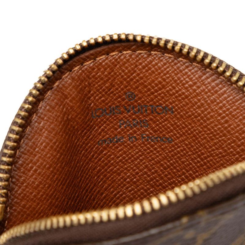 Louis Vuitton Monogram Porte-Monnaie Long Coin Case Brown Leather — view 5
