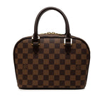 Louis Vuitton Damier Sarria Mini Handbag Brown Leather