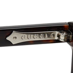 Gucci Asian Fit Sunglasses Brown Acetate Eyewear — view 5