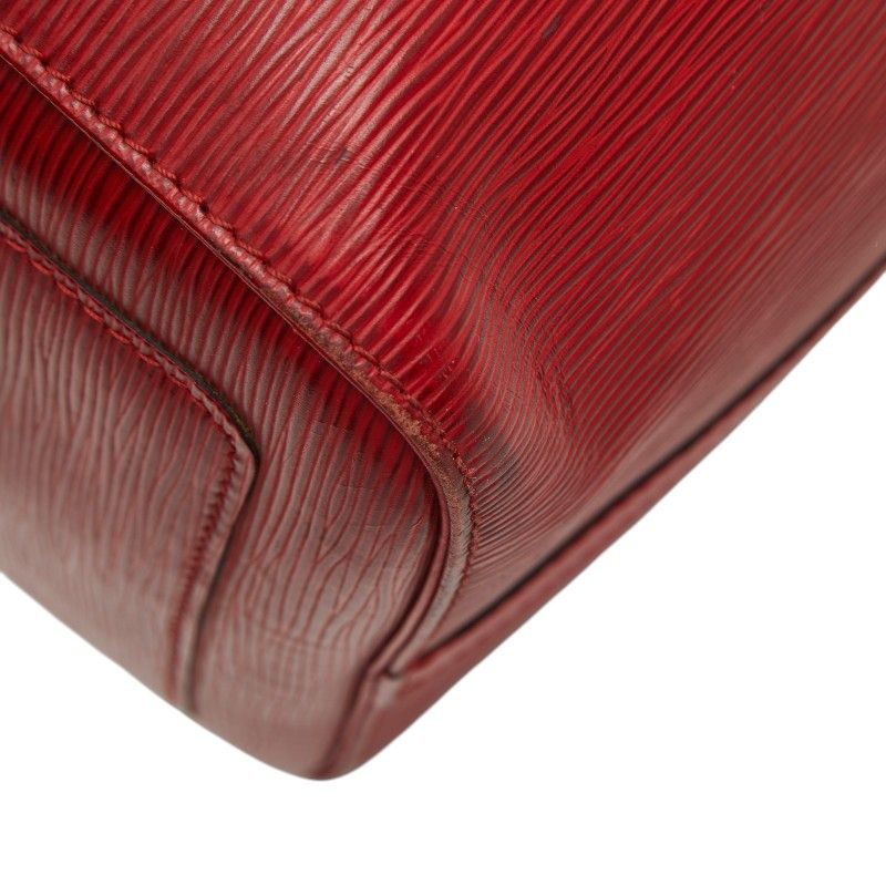 Louis Vuitton Epi Keepall 50 Boston Bag Castilian Red Leather — view 8