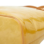 Louis Vuitton Monogram Vernis Houston Tote Yellow Patent Leather — view 4