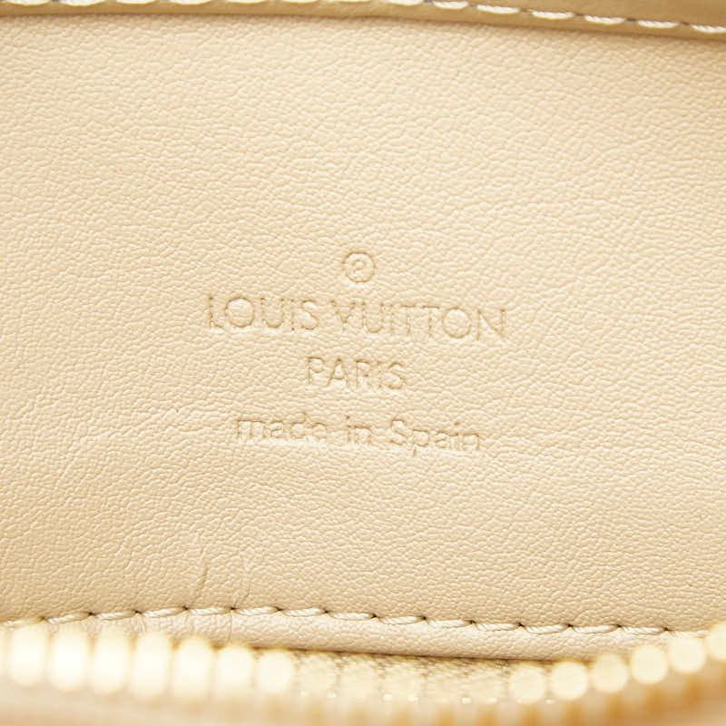 Louis Vuitton Monogram Vernis Houston Tote Yellow Patent Leather — view 9