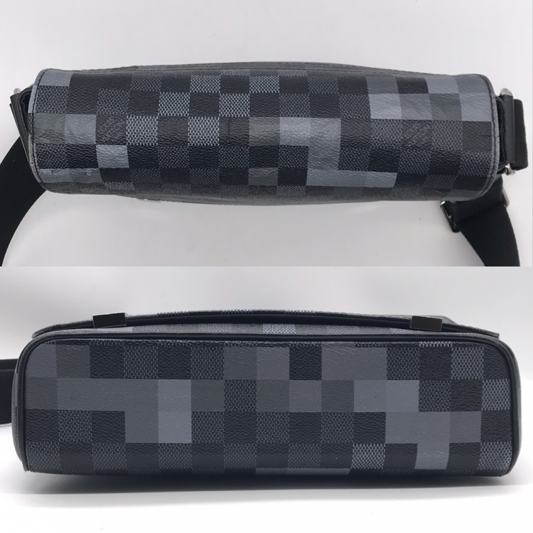 Louis Vuitton Damier Graphite Picreasing le District PM Shoulder Bag Price — view 4