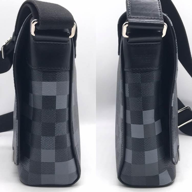 Louis Vuitton Damier Graphite Picreasing le District PM Shoulder Bag Price — view 3