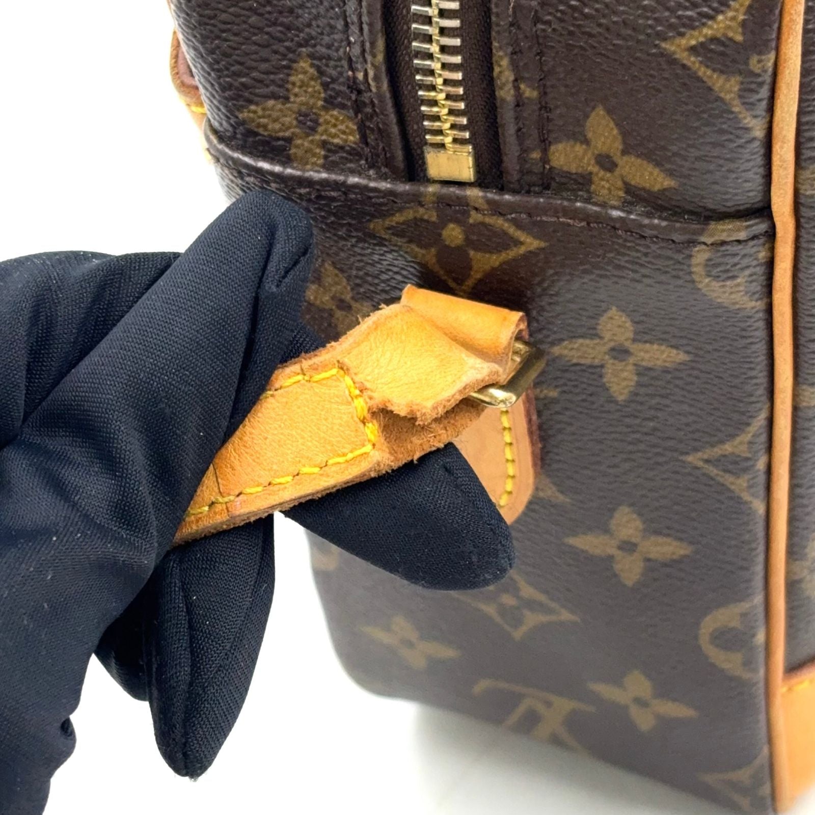Louis Vuitton Trocadero 30 Monogram Leather Brown Light Shoulder Bag Gold — view 5