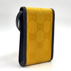 Gucci Off the Grid Leather Nylon Yellow Black Shoulder Bag Silver — view 2