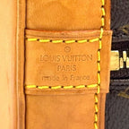 Louis Vuitton Alma PM Monogram Leather Brown Light Handbag Gold — view 4