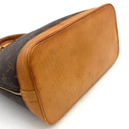 Louis Vuitton Alma PM Monogram Leather Brown Light Handbag Gold — view 5