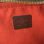 Louis Vuitton Damier Geronimos Leather Brown Belt Bag Gold — view 4