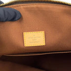 Louis Vuitton Rock It Oriental Monogram Leather Brown Tote Gold — view 4