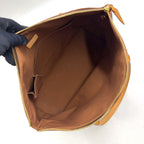 Louis Vuitton Rock It Oriental Monogram Leather Brown Tote Gold — view 3