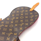 Louis Vuitton Tambourine Monogram Leather Brown Shoulder Bag Gold — view 8