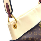 Louis Vuitton Roulis Besace Monogram Leather Ivory Brown Shoulder Bag Gold — view 5