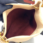 Louis Vuitton Roulis Besace Monogram Leather Ivory Brown Shoulder Bag Gold — view 3