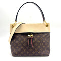 Louis Vuitton Roulis Besace Monogram Leather Ivory Brown Shoulder Bag Gold