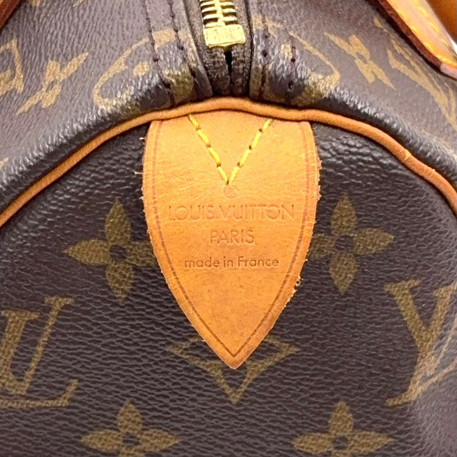 Louis Vuitton Speedy 25 Vintage Handbag — view 4