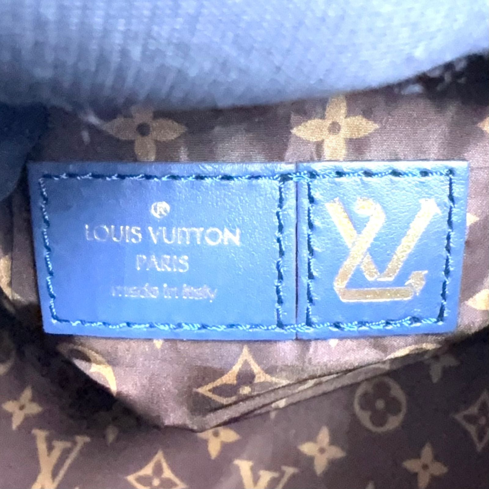 Louis Vuitton Speedy Bandouliere 25 Monogram LV Pillow Leather Nylon Navy — view 4