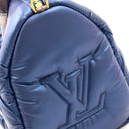 Louis Vuitton Speedy Bandouliere 25 Monogram LV Pillow Leather Nylon Navy — view 7