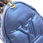 Louis Vuitton Speedy Bandouliere 25 Monogram LV Pillow Leather Nylon Navy — view 6