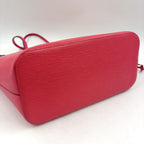 Louis Vuitton Neverfull MM Epi Leather Pink Tote Silver — view 8