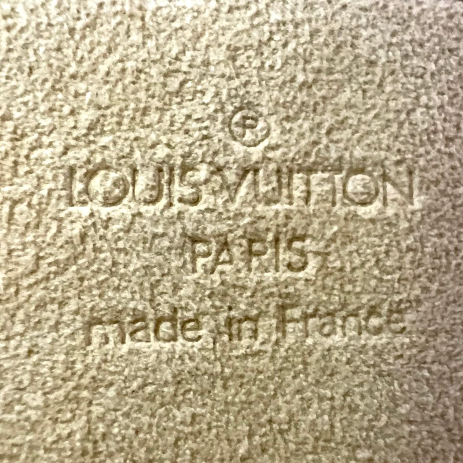 Louis Vuitton Pochette Twin GM Monogram Leather Brown Shoulder Bag Gold — view 4