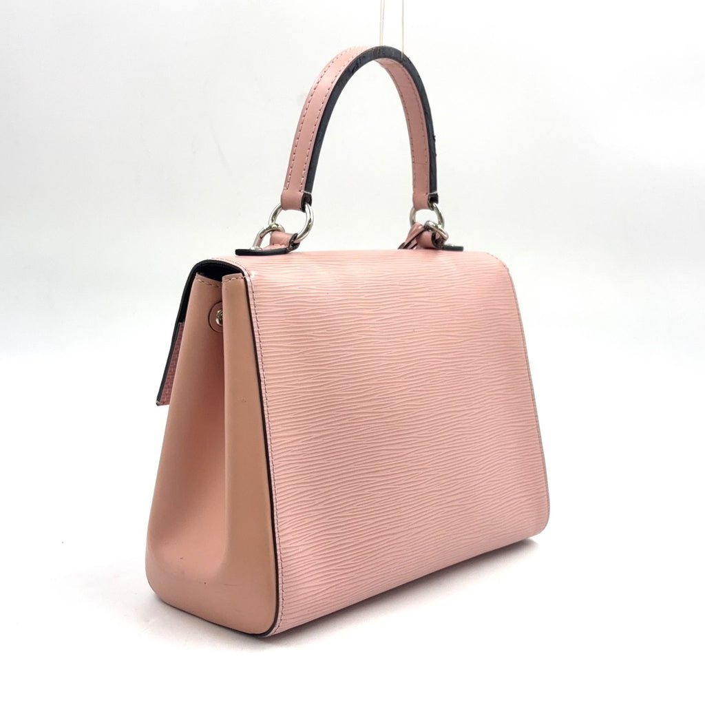 Louis Vuitton Cluny BB Epi 2-Way Shoulder Leather Light Pink Handbag Silver — view 2