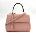 Louis Vuitton Cluny BB Epi 2-Way Shoulder Leather Light Pink Handbag Silver