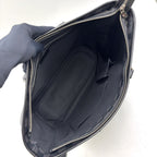 Louis Vuitton Tadao Damier Graphite Shoulder Bag Leather Black Tote Silver — view 3