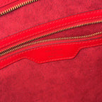 Louis Vuitton Saint Jacques Shopping Epi Castilian Red Leather Shoulder Bag Gold — view 4