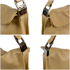 Gucci Jackie Hobo Leather Line Shoulder Beige — view 4