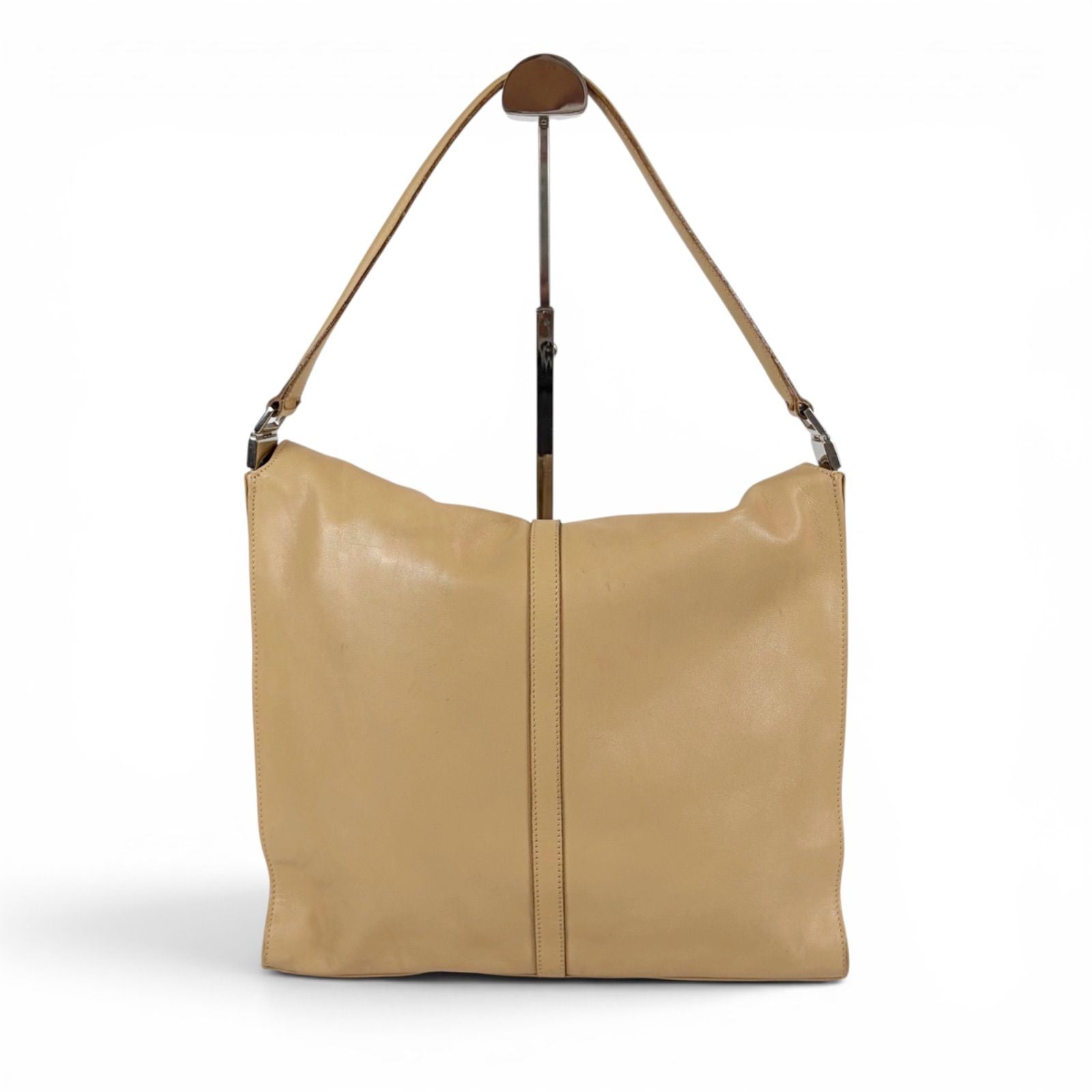 Gucci Jackie Hobo Leather Line Shoulder Beige — view 2