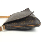 Louis Vuitton Shoulder Bag Musette Tango Monogram Canvas Brown — view 4